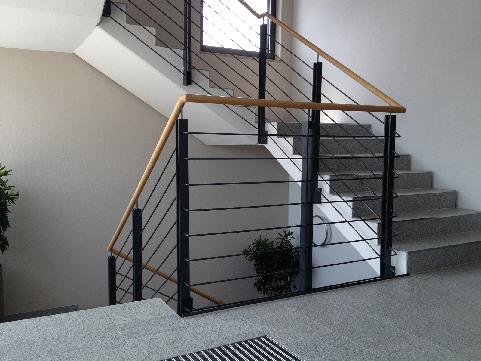 Edelstahl Geländer Rutschfeste Treppenhandlauf 85cm Geländer